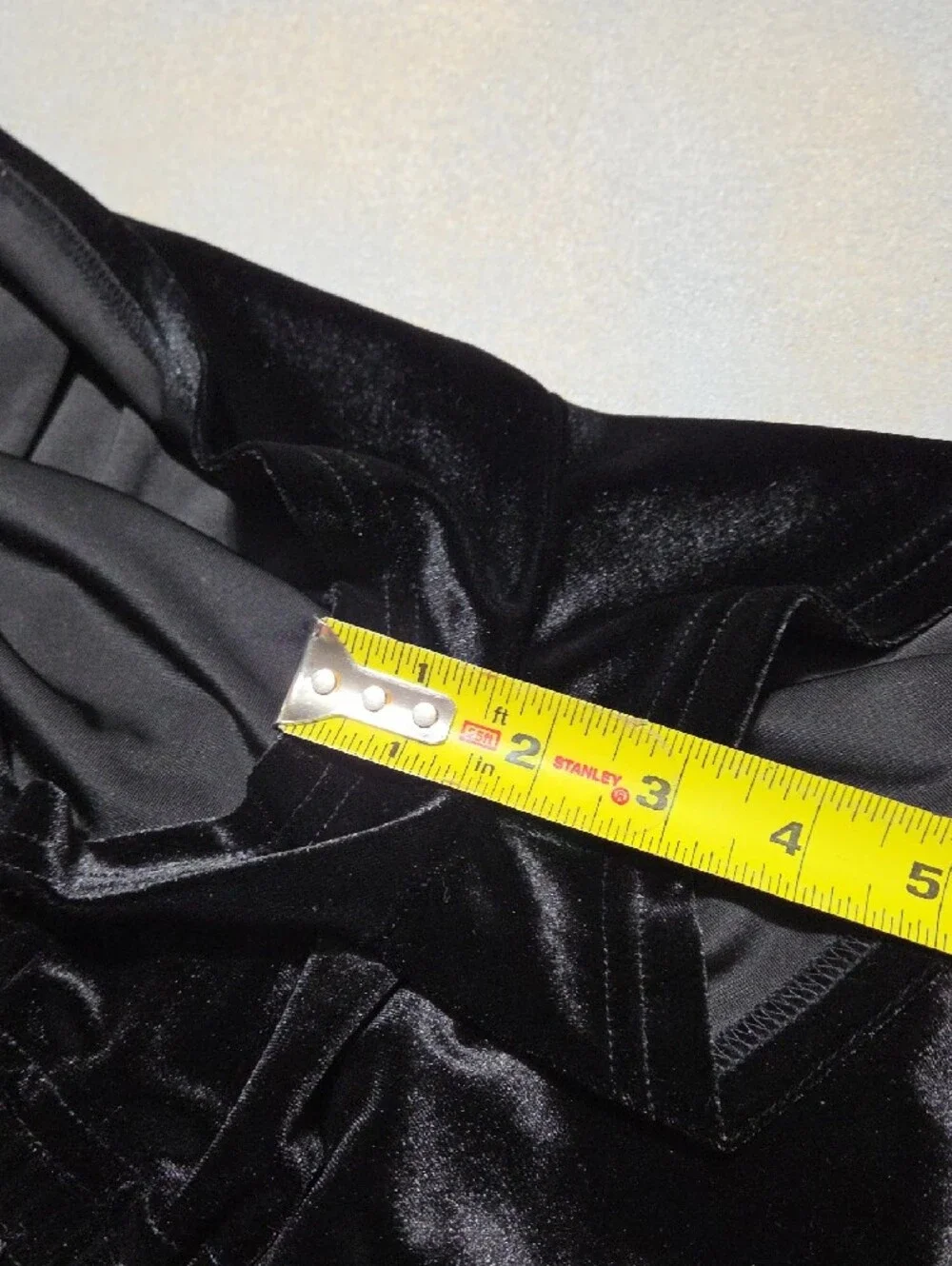 White Fox Boutique Black Velvet Athletic Shorts with Drawstring